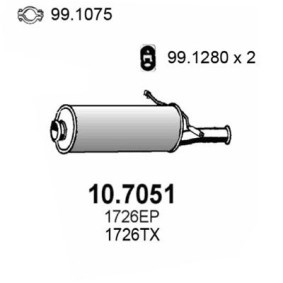Endschalldämpfer 10.7051 von ASSO günstig für 152,07 € online kaufen