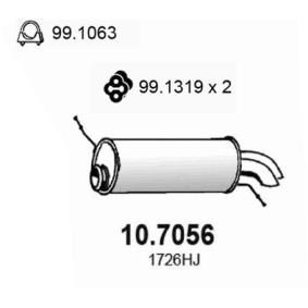 Endschalldämpfer 10.7056 von ASSO günstig für 179,18 € online kaufen