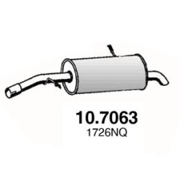 Endschalldämpfer 10.7063 von ASSO günstig für 155,83 € online kaufen