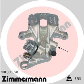 Comprar Pinza de freno de ZIMMERMANN 100.3.10098 a bajo precio de 139,07 €