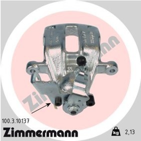 Kjøp Bremsecaliper av ZIMMERMANN 100.3.10137 til den lave prisen 2119,63 NOK