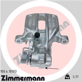 Kjøp Bremsecaliper av ZIMMERMANN 100.4.10103 til den lave prisen 1681,35 NOK