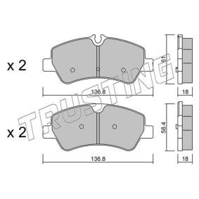Acquista Kit pastiglie freni da TRUSTING 1007.0 a buon mercato per soli 80,42 €
