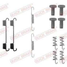 Comprar Juego de accesorios, zapatas de freno de estacionamiento de KAWE 105-0622 a bajo precio de 13,13 €