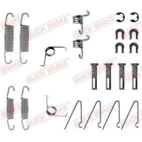 Comprar Juego de accesorios, zapatas de freno de KAWE 105-0703 a bajo precio de 10,54 €