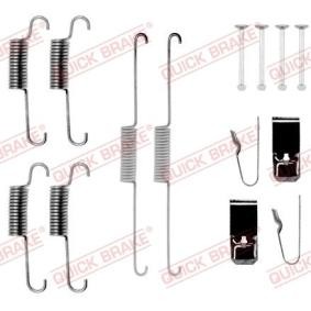 Comprar Juego de accesorios, zapatas de freno de KAWE 105-0723 a bajo precio de 15,87 €