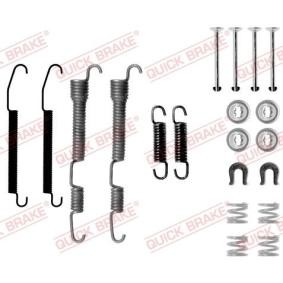 Comprar Juego de accesorios, zapatas de freno de KAWE 105-0761 a bajo precio de 16,26 €