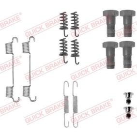 Comprar Juego de accesorios, zapatas de freno de estacionamiento de KAWE 105-0867 a bajo precio de 14,80 €