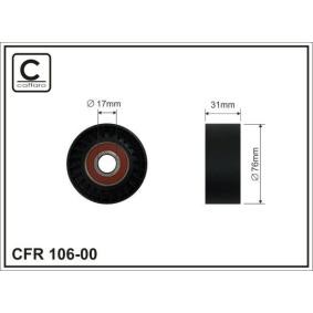 Comprar Polea inversión / guía, correa poli V de CAFFARO 106-00 a bajo precio de 14,04 €