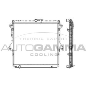 Kjøp Radiator, motorkjøling av AUTOGAMMA 107401 til den lave prisen 20112,48 NOK