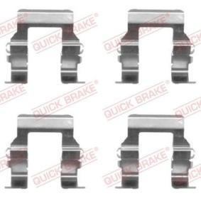 Compre Kit de acessórios, pastilhas de travão da KAWE 109-1279 a um preço baixo por 6,59 €