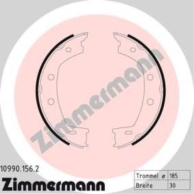 Comprar Zapata de freno de mano de ZIMMERMANN 10990.156.2 a bajo precio de 70,41 €
