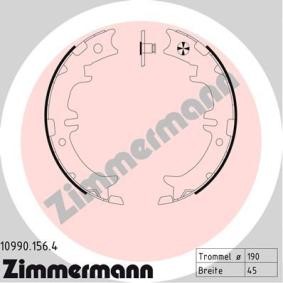 Comprar Zapata de freno de mano de ZIMMERMANN 10990.156.4 a bajo precio de 46,93 €