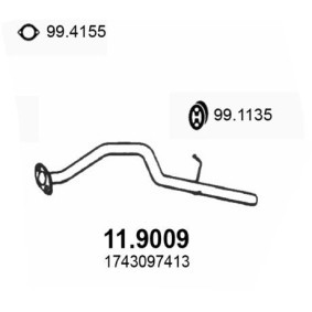 Abgasrohr 11.9009