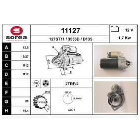 Köp Startmotor av EAI 11127 till det låga priset 1965,94 kr