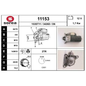 Köp Startmotor av EAI 11153 till det låga priset 1452,62 kr