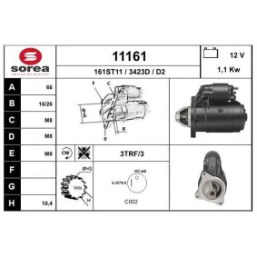 Anlasser 11161