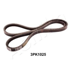 Achetez des Courroie Poly-V ASHIKA 112-3PK1025 à prix pour 8,37 €