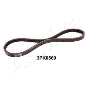 Achetez des Courroie Poly-V ASHIKA 112-3PK560 à prix pour 5,32 €