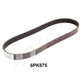 Achetez des Courroie Poly-V ASHIKA 112-6PK0875 à prix pour 12,43 €