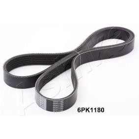 Achetez des Courroie Poly-V ASHIKA 112-6PK1180 à prix pour 13,49 €