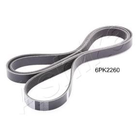 Comprar Correa trapecial poli V de ASHIKA 112-6PK2260 a bajo precio de 24,48 €