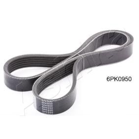 Achetez des Courroie Poly-V ASHIKA 112-6PK950 à prix pour 12,51 €
