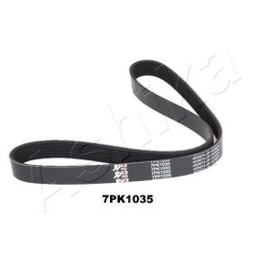 Achetez des Courroie Poly-V ASHIKA 112-7PK1035 à prix pour 15,08 €