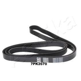 Acquista Cinghia servizi da ASHIKA 112-7PK2670 a buon mercato per soli 31,54 €