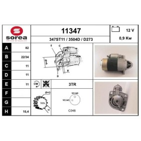 Anlasser 11347