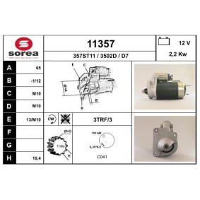Köp Startmotor av EAI 11357 till det låga priset 1327,06 kr