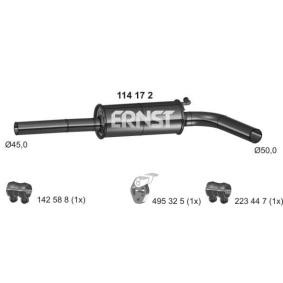 Mittelschalldämpfer 114172 von ERNST günstig für 97,58 € online kaufen