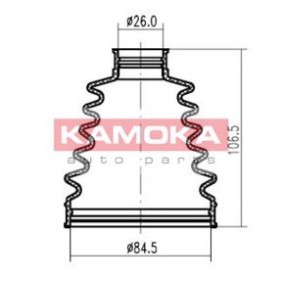 Köp Drivaxeldamask av KAMOKA 1146612 till det låga priset 81,23 kr