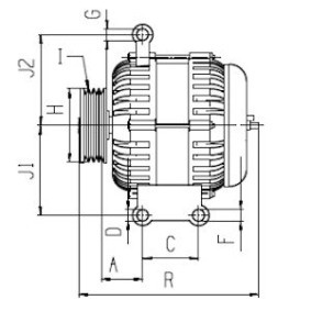 Köp Startmotor av HC-Cargo 115639 till det låga priset 2088,34 kr