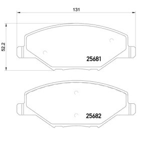 Bremsbeläge 1163609910 von JP GROUP günstig für 22,10 € online kaufen