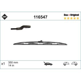 Achetez des Essuie-glace arrière SWF 116547 à prix pour 12,44 €