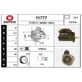 Köp Startmotor av EAI 11777 till det låga priset 1647,78 kr