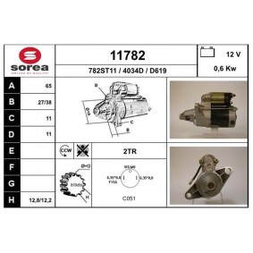 Anlasser 11782