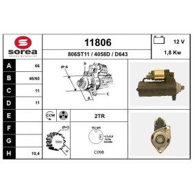 Köp Startmotor av EAI 11806 till det låga priset 1923,29 kr