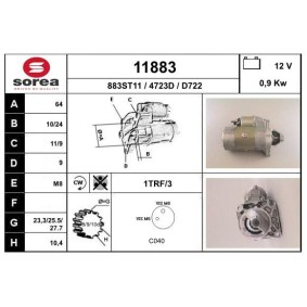 Köp Startmotor av EAI 11883 till det låga priset 1309,22 kr