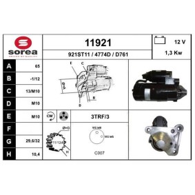 Köp Startmotor av EAI 11921 till det låga priset 1169,67 kr