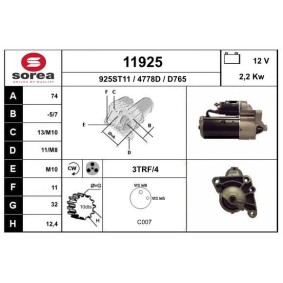 Köp Startmotor av EAI 11925 till det låga priset 1486,10 kr