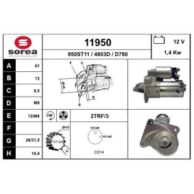 Köp Startmotor av EAI 11950 till det låga priset 1469,11 kr