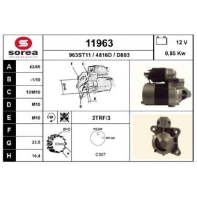 Köp Startmotor av EAI 11963 till det låga priset 1205,24 kr