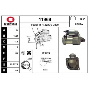 Köp Startmotor av EAI 11969 till det låga priset 1747,95 kr
