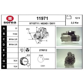 Köp Startmotor av EAI 11971 till det låga priset 2238,25 kr