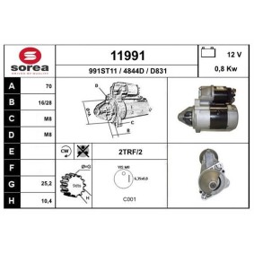 Köp Startmotor av EAI 11991 till det låga priset 2181,42 kr