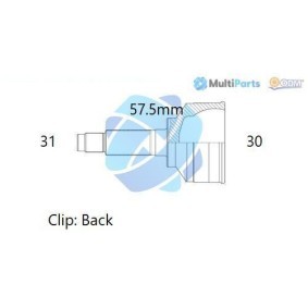 Comprar Juego de articulación, árbol de transmisión de ODM-MULTIPARTS 12-011965 a bajo precio de 70,53 €