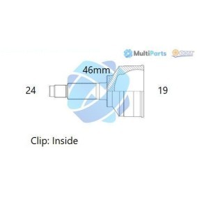 Comprar Juego de articulación, árbol de transmisión de ODM-MULTIPARTS 12-310583 a bajo precio de 40,02 €