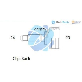 Comprar Juego de articulación, árbol de transmisión de ODM-MULTIPARTS 12-310589 a bajo precio de 41,15 €